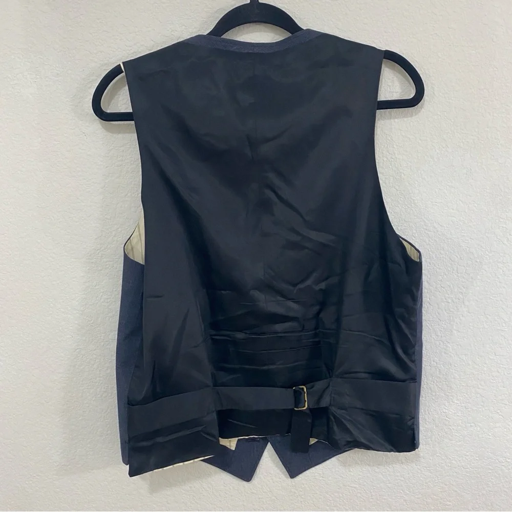 J. Crew Men's Wool‎ Cotton Blend Vest, Size M, From 2008 Line, Classic